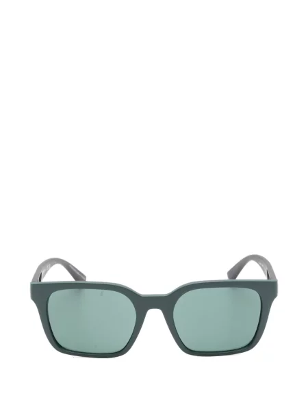 Ochelari de soare pătrați Emporio Armani verde
