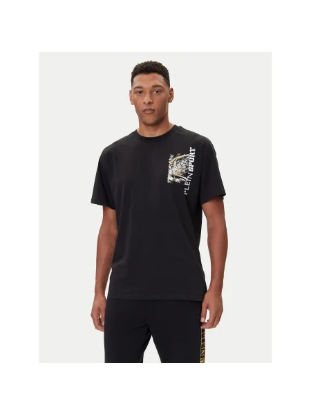 Plein Sport Póló FAEC Loose Fit fekete