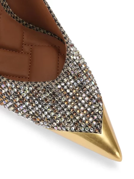 Tűsarkú félcipő Kurt Geiger zöld