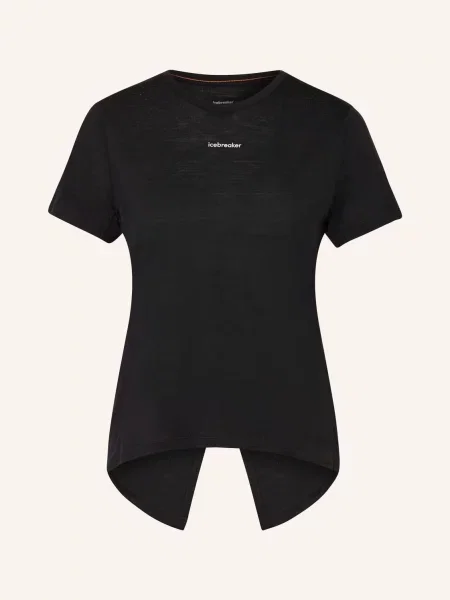 Icebreaker Tričko Cool-Lite™ Speed S Merino Vlnou černá