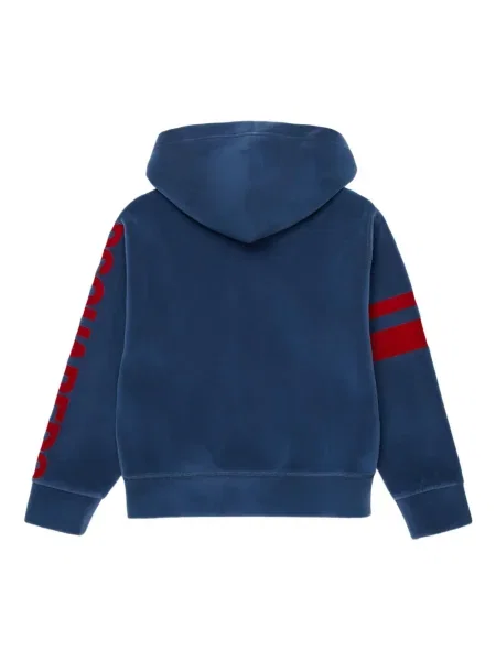 Bluza z kapturem dziecięca Dsquared2 niebieska