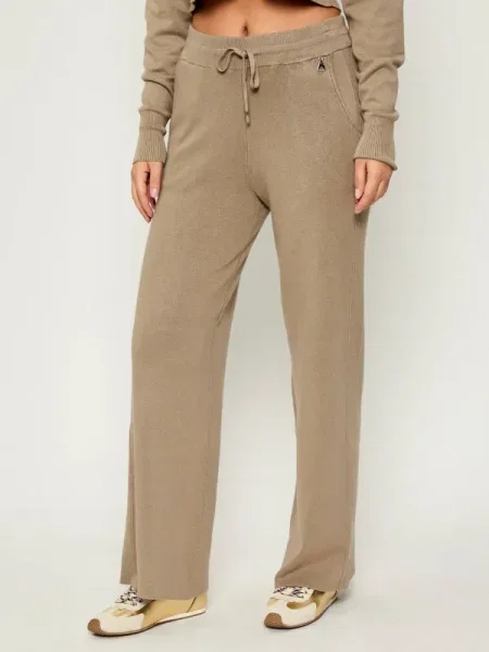 Patrizia Pepe Pantaloni de trening bej
