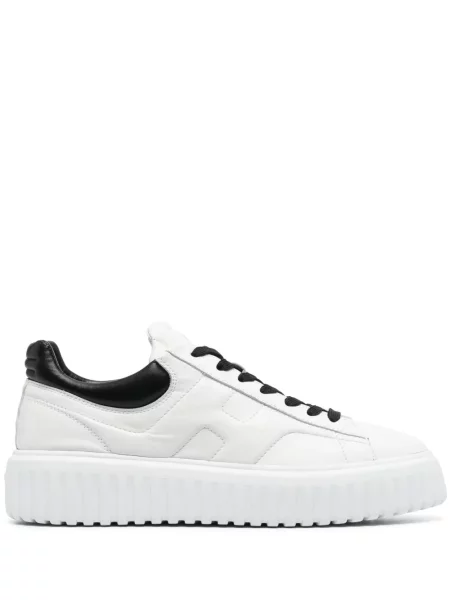 Sneakerși Hogan cu dungi alb