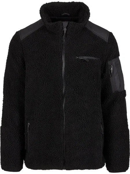 Brandit Jachetă fleece negru
