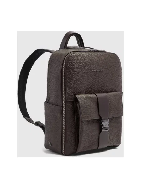 Torba Piquadro skórzana brązowa