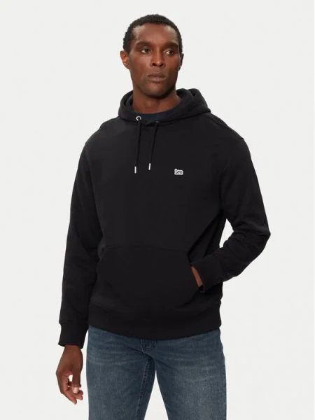 Lee Mikina Plain Regular Fit čierna