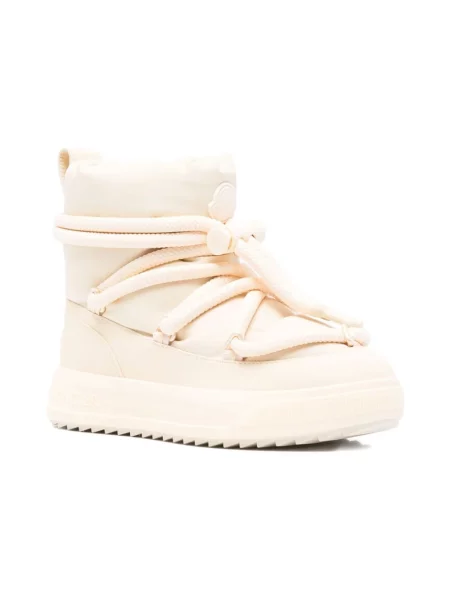 Botki Moncler beżowe
