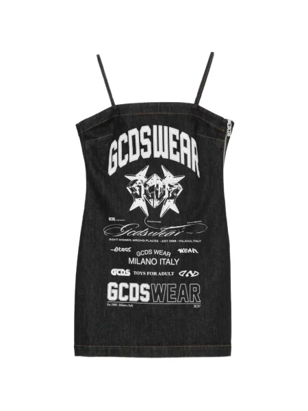 Sukienka mini Gcds niebieska