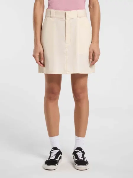 Спідниця міні Dickies Mini Work молочний поліестер/бавовна