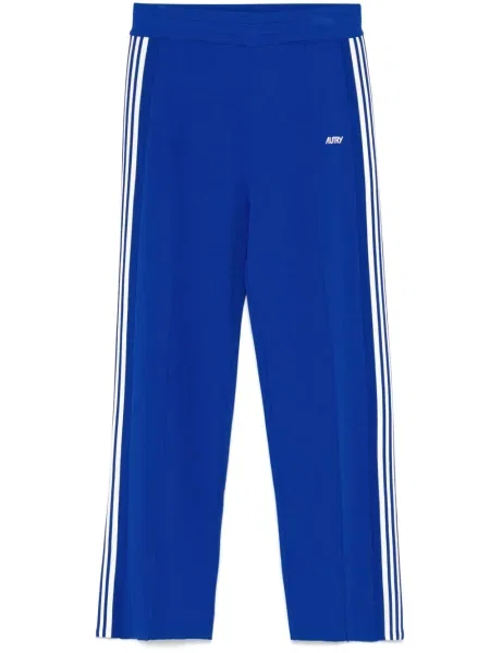 Pantaloni Autry tricotate alergare albastru