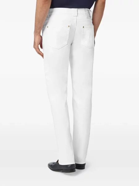 Дънки straight leg Billionaire бяло