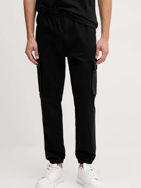 Hlače Calvin Klein Jeans črna