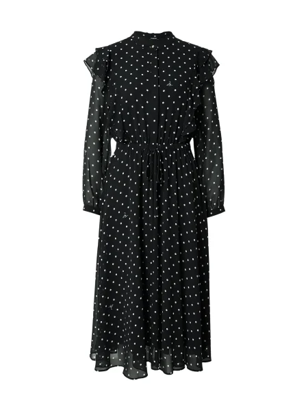 JOOP! Rochie tip bluză negru alb