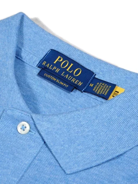 Kostkovaný kardigan Polo Ralph Lauren s autogramem modrý