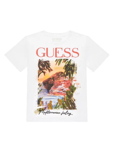 Детская футболка Guess белая