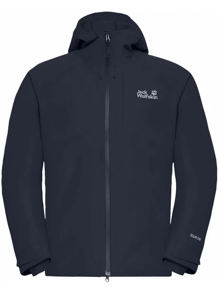 Пуховик Jack Wolfskin синий