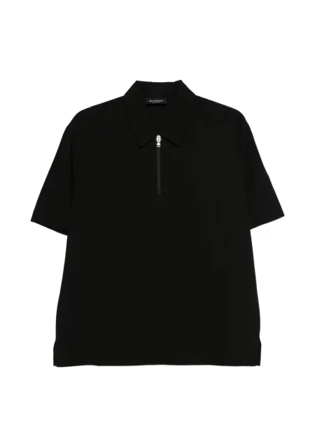 Tricou polo Arovescio negru