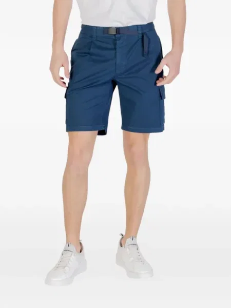 Cu centură pantaloni scurți cargo Boss albastru