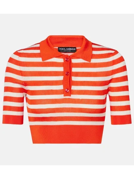 Polo Dolce&gabbana cu dungi roșu