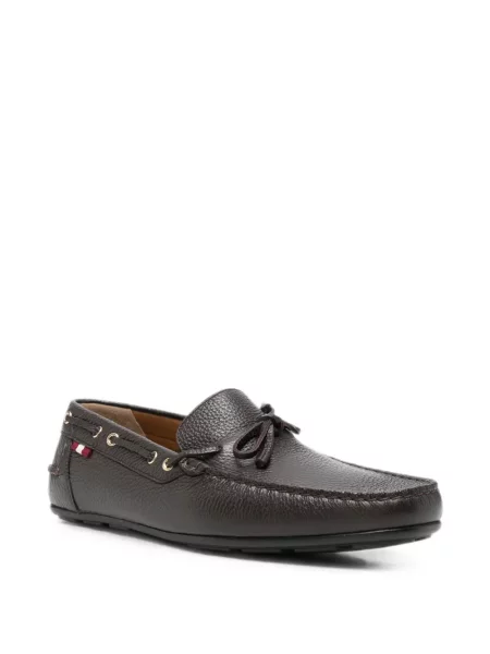 Pantofi loafer Bally din piele maro