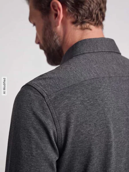 Koszula biznesowa o kroju slim fit z mieszanki bawełny i modalu model Light Spread Kent' Seidensticker