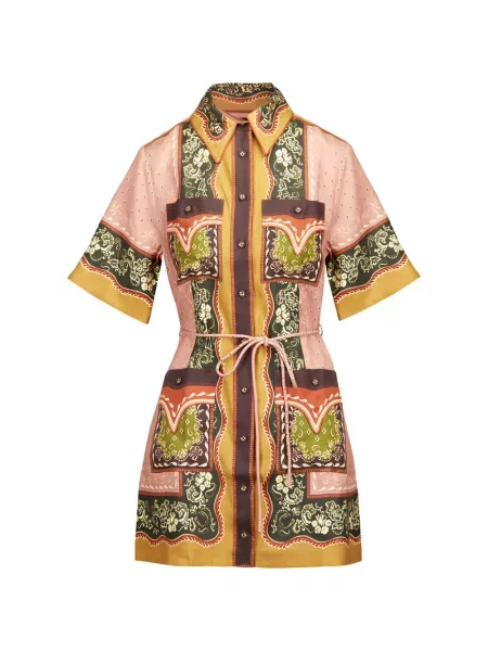 Rochie mini Alemais roz