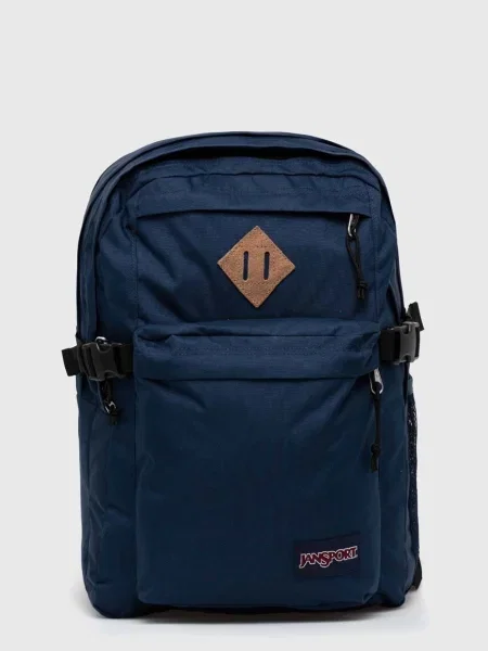 Раница Jansport Main Campus голям с изчистен дизайн тъмносиньо