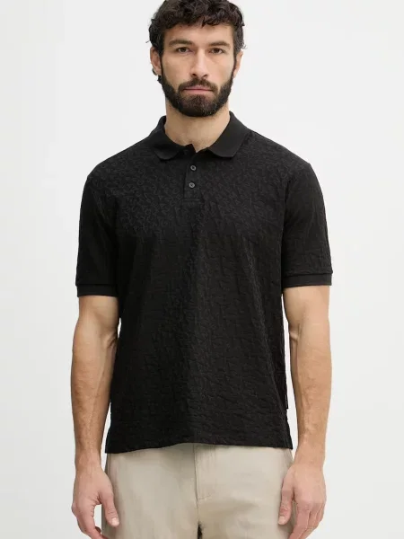 Armani Exchange polo czarna
