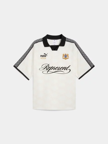 Поло Puma из джерси белое