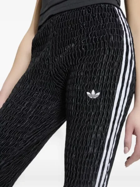 Pantaloni Adidas cu broderie plasă albastru