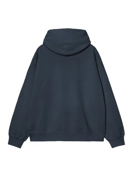 Bluza z kapturem Carhartt Wip z kapturem niebieska