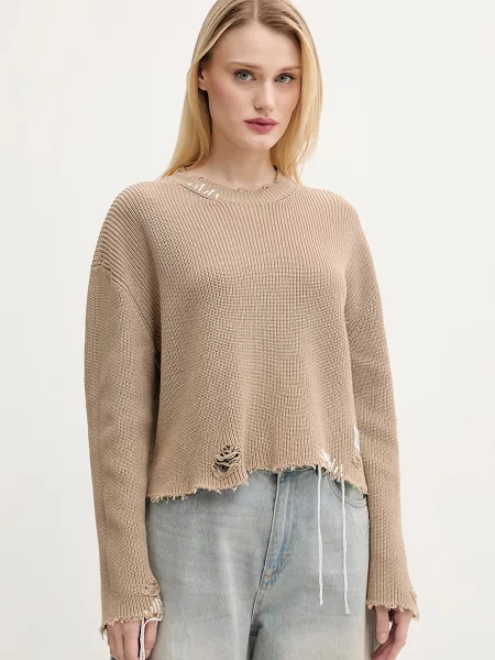 Maison Margiela pulover de femei bej