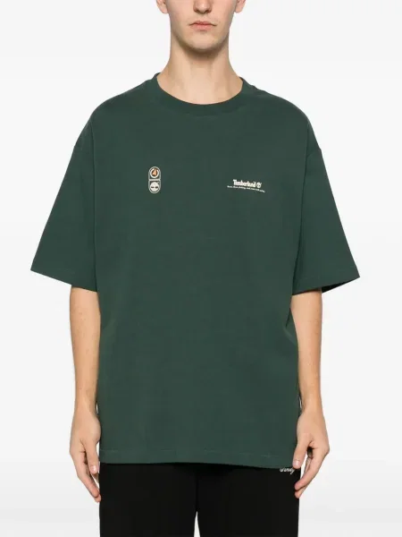 Tricou Timberland cu imagine verde
