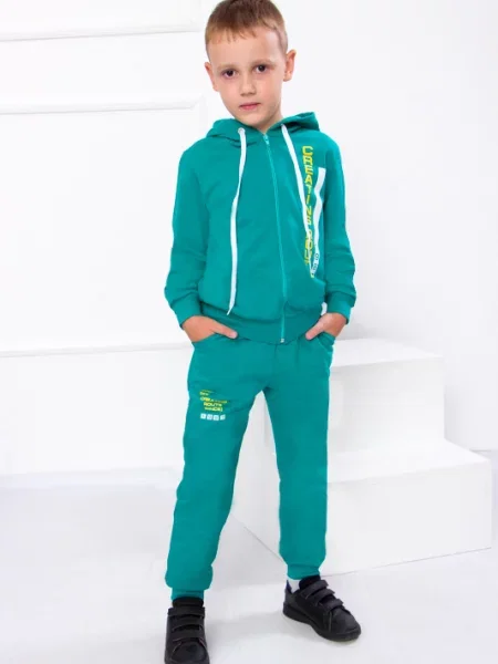 Дитячий Спортивний костюм Носи своє зелений