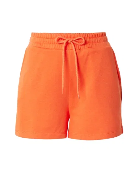 Pieces Pantaloni scurți sport Chilli Summer portocaliu