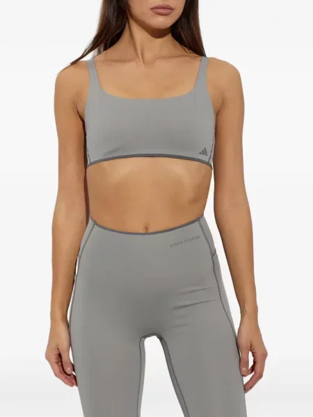 Sală de gimnastică sutien Adidas gri