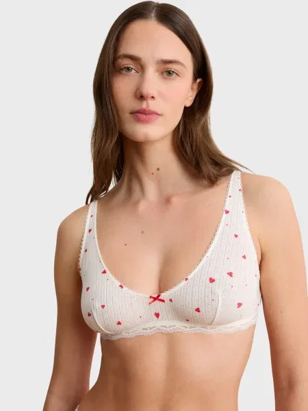 Бюстгальтер Etam білий