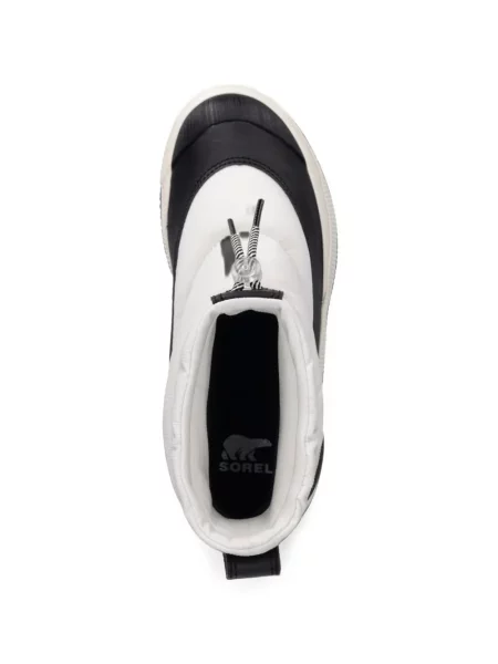 Matlasat botine Sorel alb
