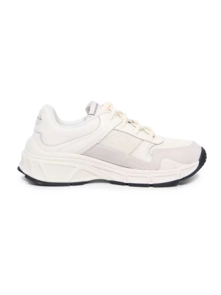 Sneakersy Armani skórzane białe