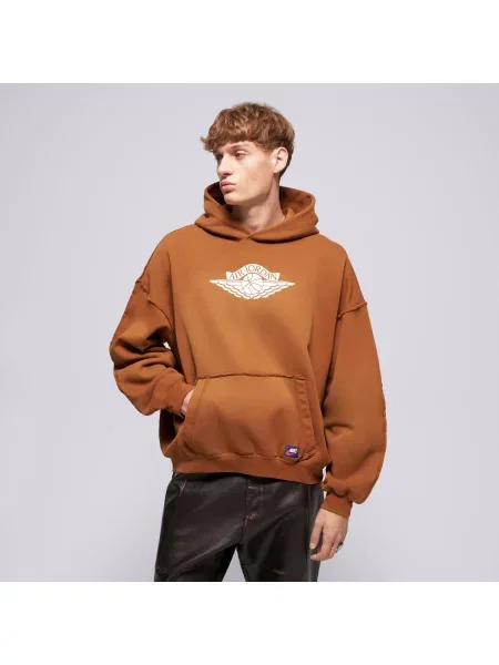 Jordan Bluza Z Kapturem M J Flt Wings Flc Po brązowa