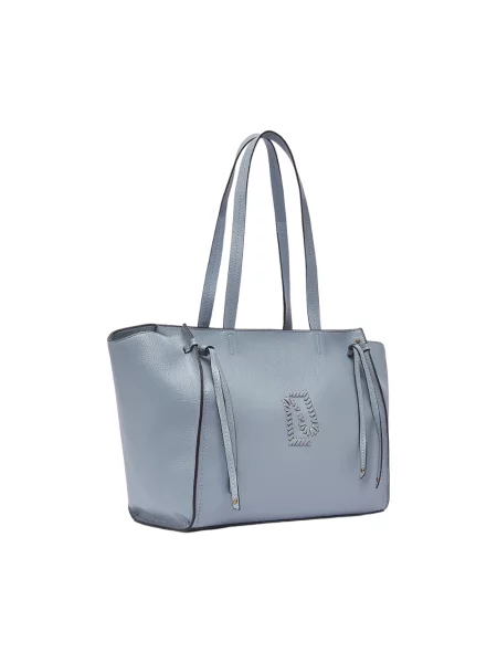 Liu Jo torebka shopper z imitacji skóry niebieska