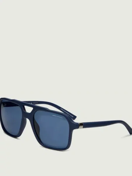 Ochelari de soare Armani Exchange Bleumarin albastru