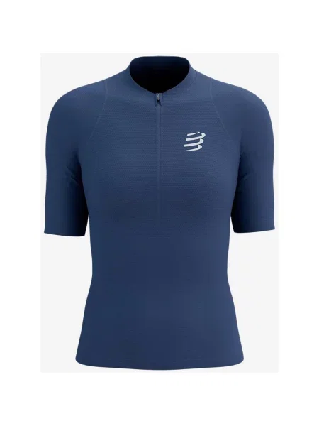 Koszulka Compressport Trail Racing Postural krótki rękaw indigo S niebieski