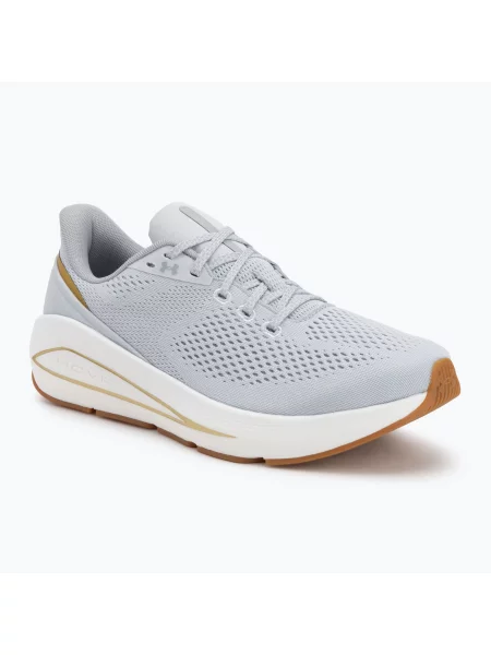 Běžecké boty Under Armour Sonic 7 halo gray/white/mod gray bílé