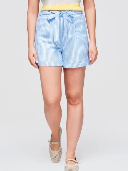 Pantaloni scurți Ombre alb