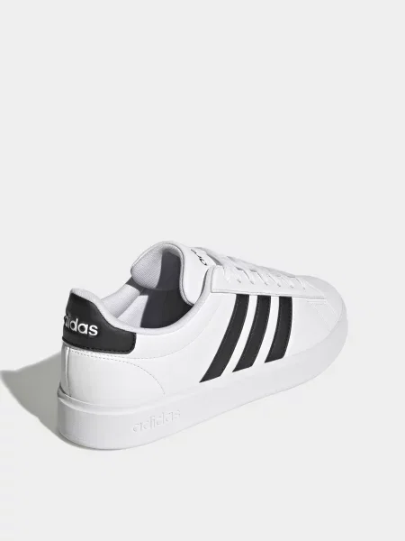 Кожаные кеды Adidas белые