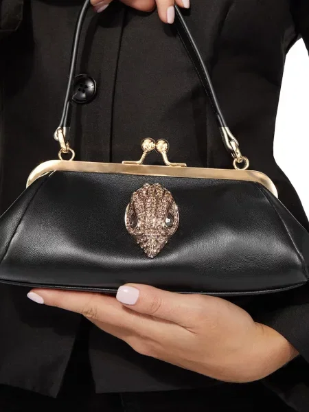 Кожаная сумка через плечо Kurt Geiger London