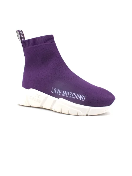 Buty do biegania Love Moschino do biegania fioletowe