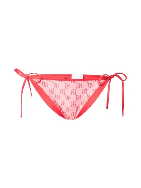 HUGO Bikini hlačke / svetlo rdeča roza