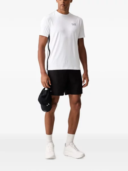 Μπλούζα Ea7 Emporio Armani με σχέδιο λευκό